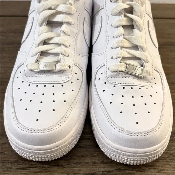 EUC [Nike] Air Force 1 White Athletic Tennis Shoes Sneakers Women’s 8 / Mens 6.5 - Picture 8 of 16